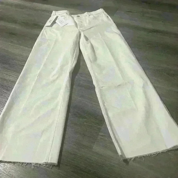 Boyish high rise wide leg jeans